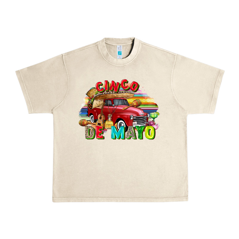 Cinco De Mayo Truck Urban Heavy Tee by FaDigitalArtStudio | Teevron