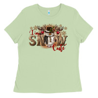 Matcha im snow cute Ladies Tee - CowGirlArtShop