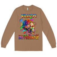 Toasted Coconut Autism seeing in the world differently Long Sleeve Tee - FaDigitalArtStudio