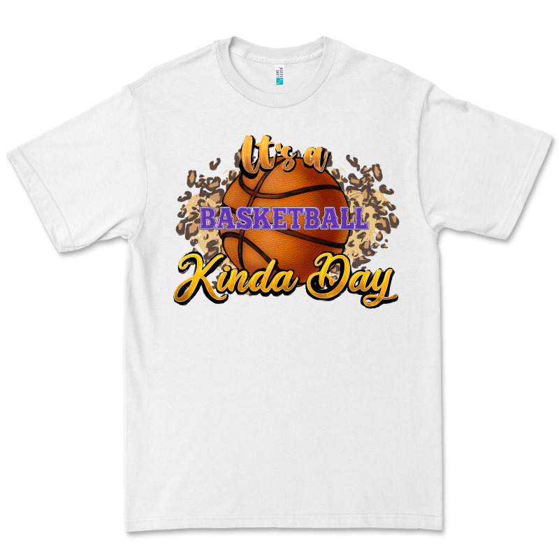 It's A Basketball Kinda Day Premium Tee by HowdyJamesFarm | Teevron