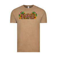 Vintage Coffee Cactus Leopard Sunflower Mama and Mini Set Vintage Tee - Jasminsmagicworld
