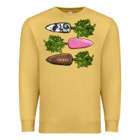 Antique Gold easter carrots Premium Sweatshirt - AdoDesignShop