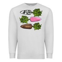 Dove Grey easter carrots Premium Sweatshirt - AdoDesignShop