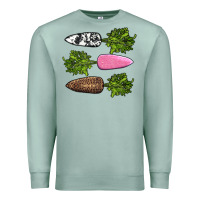 Seafoam easter carrots Premium Sweatshirt - AdoDesignShop