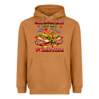 Meerkat hamburger are my valentine Heavyweight Hoodie - AdoDesignShop