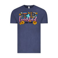Vintage Denim it is finished john 19 30 Vintage Tee - OliviaCreatesArt