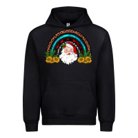Black santa rainbow Urban Hoodie - JahusDesignShop