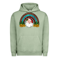 Pigment Oil Green santa rainbow Urban Hoodie - JahusDesignShop