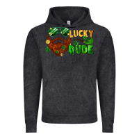 Vintage Black lucky dude saint patricks bearded man Vintage Hoodie - FaDigitalArtStudio