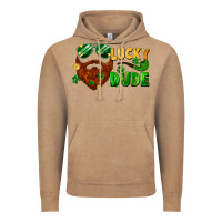 Vintage Coffee lucky dude saint patricks bearded man Vintage Hoodie - FaDigitalArtStudio