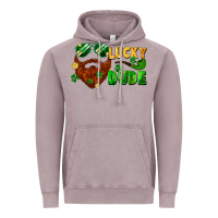 Vintage Zinc lucky dude saint patricks bearded man Vintage Hoodie - FaDigitalArtStudio