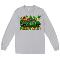 Moon Dust feeling lucky with gnomes on truck Long Sleeve Tee - FaDigitalArtStudio