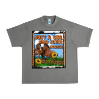 Tornado western just a girl who loves horses Urban Heavy Tee - OliviaCreatesArt