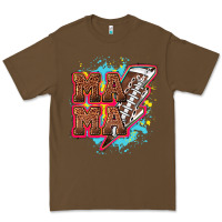 Cacao Mama Football lightning bolt Premium Tee - HowdyJamesFarm