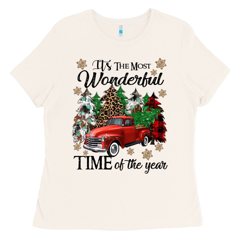 Its The Most Wonderful Time Of The Year Ladies Tee by CowGirlArtShop | Teevron