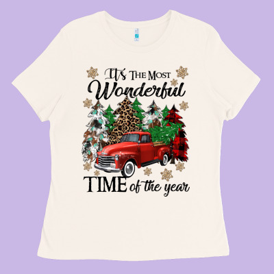 Its The Most Wonderful Time Of The Year Ladies Tee Designed By Cowgirlartshop