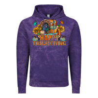 Cloud Purple happy thanksgiving with truck bbs Vintage Hoodie - BundleAndBundleShop