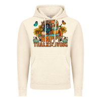 Vintage Artic happy thanksgiving with truck bbs Vintage Hoodie - BundleAndBundleShop
