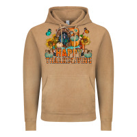 Vintage Camel happy thanksgiving with truck bbs Vintage Hoodie - BundleAndBundleShop