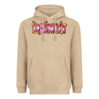 Mushroom donut with donut and hearts Heavyweight Hoodie - AdoDesignShop