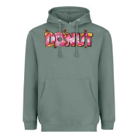 Sage donut with donut and hearts Heavyweight Hoodie - AdoDesignShop