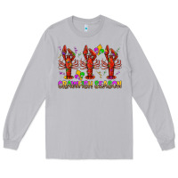Moon Dust Crawfish season mardi gras Long Sleeve Tee - BundleAndBundleShop