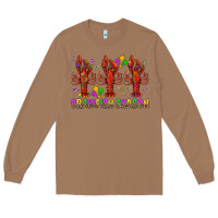 Toasted Coconut Crawfish season mardi gras Long Sleeve Tee - BundleAndBundleShop