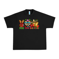 Black Peace love cinco de mayo Urban Heavy Tee - FaDigitalArtStudio