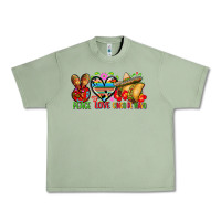 Oil Green Peace love cinco de mayo Urban Heavy Tee - FaDigitalArtStudio