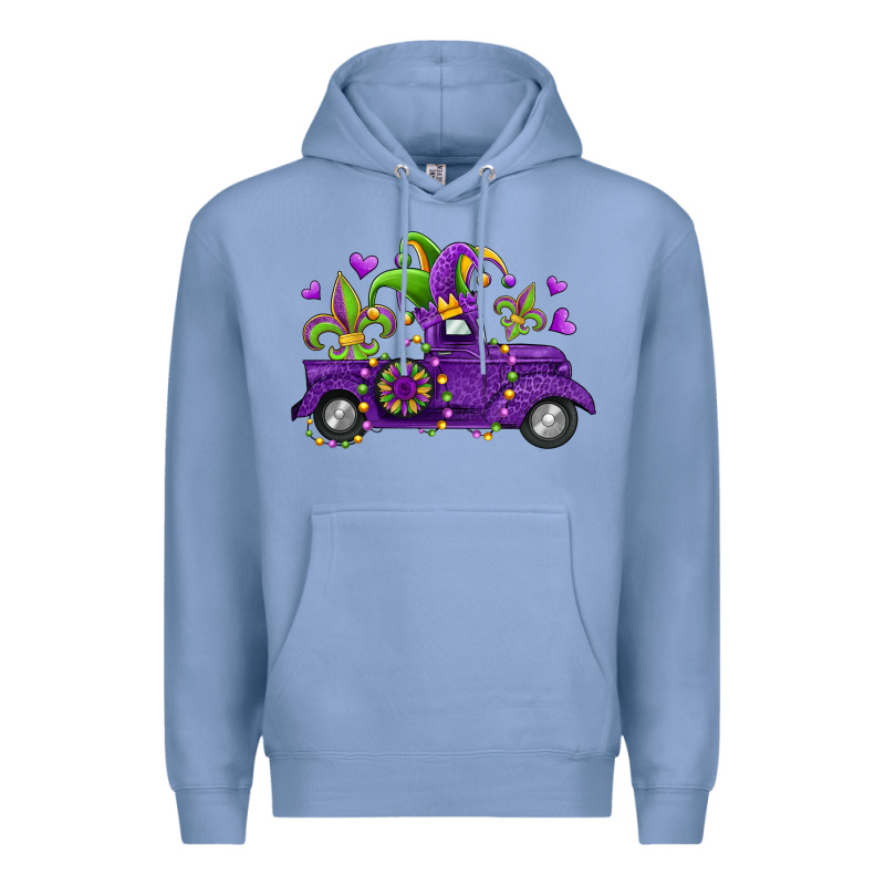 Mardi Gras Truck Premium Hoodie by Jasminsmagicworld | Teevron