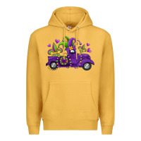 Mustard mardi gras truck Premium Hoodie - Jasminsmagicworld