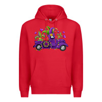 Red mardi gras truck Premium Hoodie - Jasminsmagicworld