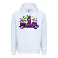 White mardi gras truck Premium Hoodie - Jasminsmagicworld