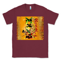 Burgundy black princess Classic Tee - CowGirlArtShop