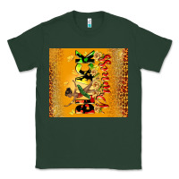 Sports Green black princess Classic Tee - CowGirlArtShop