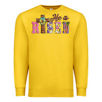 Lemon easter he ıs risen Premium Sweatshirt - AdoDesignShop
