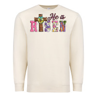Sandshell easter he ıs risen Premium Sweatshirt - AdoDesignShop