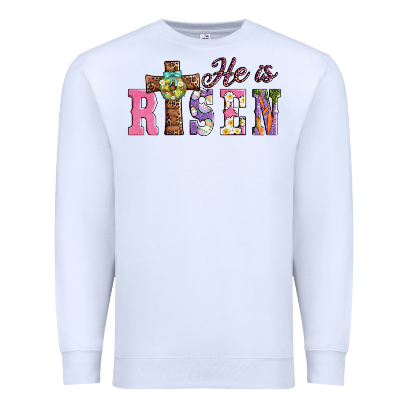 Easter He ıs Risen Premium Sweatshirt by AdoDesignShop | Teevron