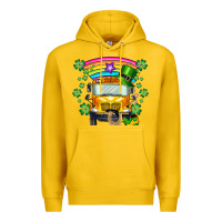 Lemon st. patricks day school bus Premium Hoodie - SublimationCraftShop