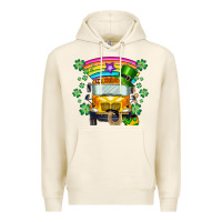 Tofu st. patricks day school bus Premium Hoodie - SublimationCraftShop