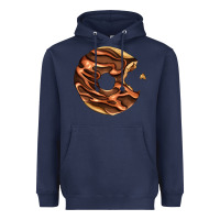 Navy chocolate donut Heavyweight Hoodie - AdoDesignShop