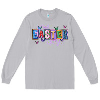 Moon Dust easter with leopard Long Sleeve Tee - FaDigitalArtStudio