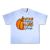 Grape Ice Autumn leaves and pumpkin please Urban Heavy Tee - RanaPortraitStore
