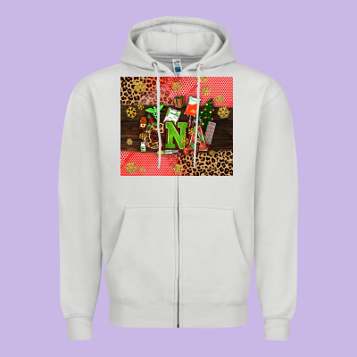 Cna Christmas Zipper Hoodie Designed By Adodesignshop