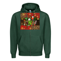 Sports Green cna christmas Zipper Hoodie - AdoDesignShop