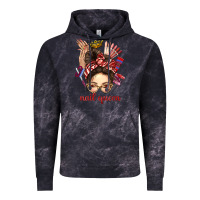 Cloud Black nail queen messy bun with crown bbs Vintage Hoodie - BundleAndBundleShop