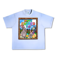 Grape Ice Happy Easter Day Urban Heavy Tee - OliviaCreatesArt