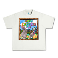 Pistachio Happy Easter Day Urban Heavy Tee - OliviaCreatesArt