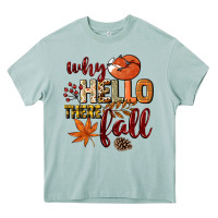 Arona Why hello there Fall Heavy Core Tee - NancyCooperArtShop