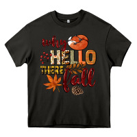 Asphalt Why hello there Fall Heavy Core Tee - NancyCooperArtShop